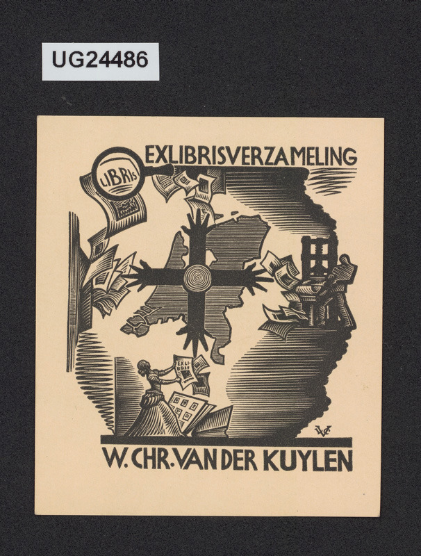 Exlibrisverzameling / W. Chr. van der Kuylen