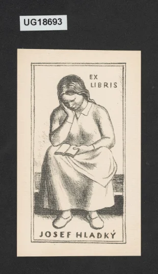 Ex libris Josef Hladký