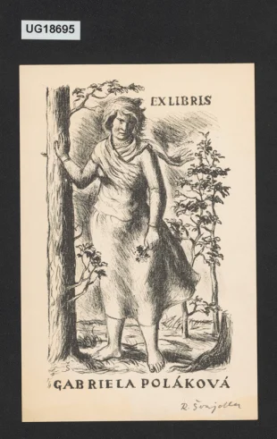 Exlibris Gabriela Poláková