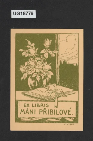 Ex libris Máni Přibilové