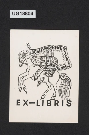 Ex-libris Josef Beneš
