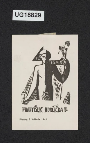 Ex libris František Horčička
