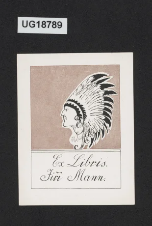 Ex Libris Jiří Mann