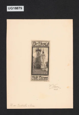 Exlibris Vikt. Vávra