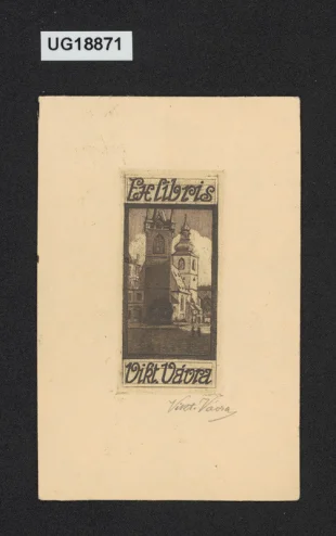 Ex libris Vikt. Vávra