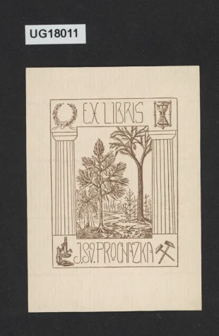 Ex libris J. Sv. Procházka