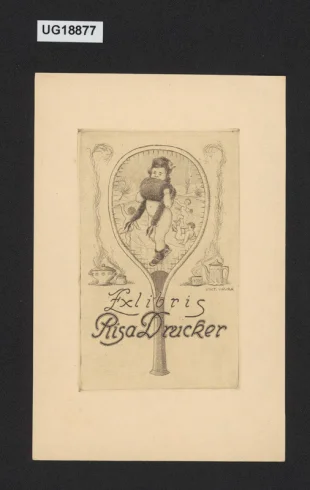 Exlibris Risa Drucker