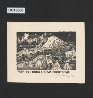 Ex libris Hedva Choutková