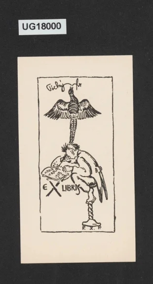 Ex libris Tichý fr
