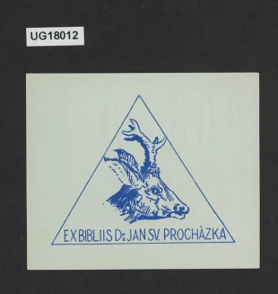 Ex libris Dr. Jan Sv. Procházka