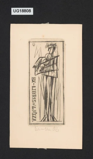 Ex-libris V. Jůza