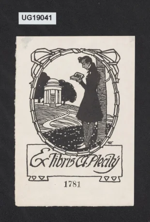 Ex libris A. Plecitý