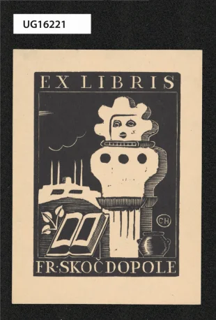 Ex libris Fr. Skočdopole