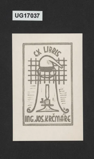 Ex libris ing. Jos. Krčmář