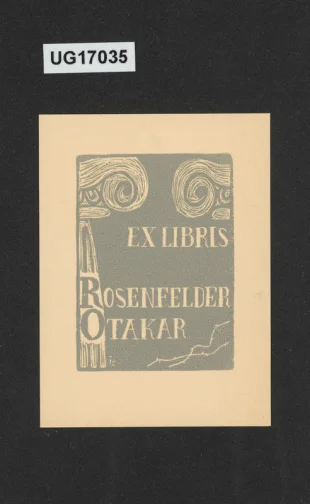 Ex libris Otakar Rosenfelder