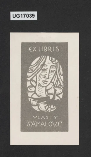 Exlibris Vlasty Šámalové