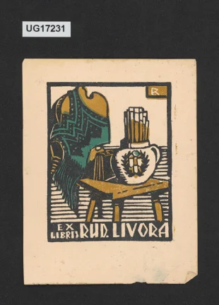 Ex libris Rud. Livora