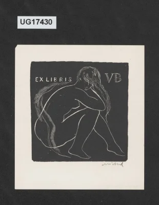 Exlibris VB (Dr. V. Bosák)
