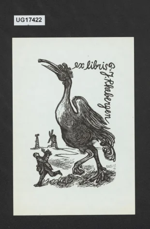 ex libris G. J. Rhebergen