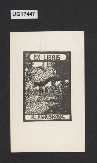 Ex libris K. Panušková