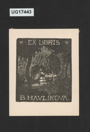 Ex libris B. Havlíková