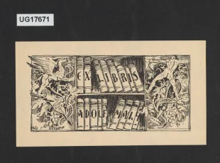 Exlibris Adolf Malý