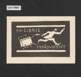 Ex libris M. Novotný