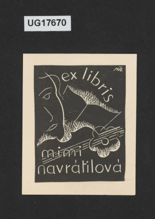 ex libris mimi navrátilová