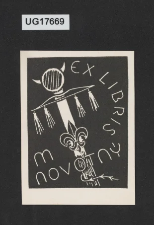 Exlibris M Novotný