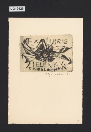 Ex libris Helenky Knoblochové