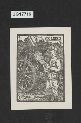 Ex libris Lt. Sieg. Hauser