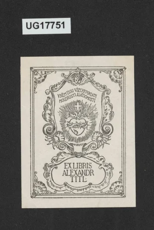 Exlibris Alexandr Titl