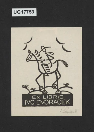 Ex libris Ivo Dvořáček