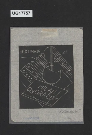 Ex libris Milan Dvořáček