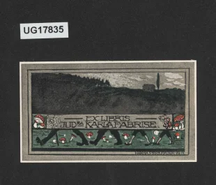 Exlibris JUDra Karla Fabrise