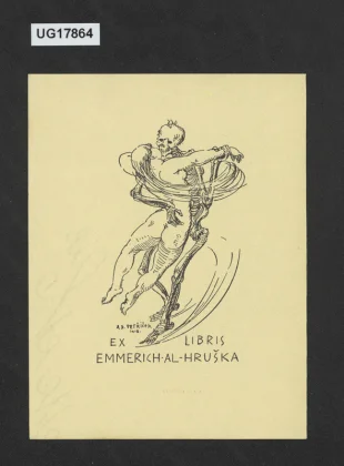 Ex libris Emmerich Al. Hruška