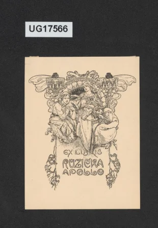 Exlibris Růžička Apollo