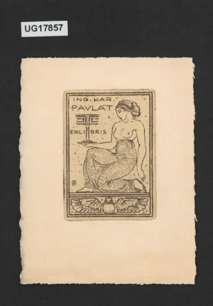 Exlibris Ing. arch. Pavlát