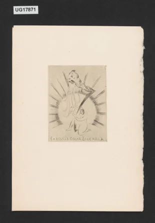 Exlibris Oscar Zaccaria
