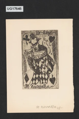 Ex-libris M. Nesvadba