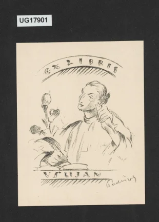 Exlibris V. Šujan