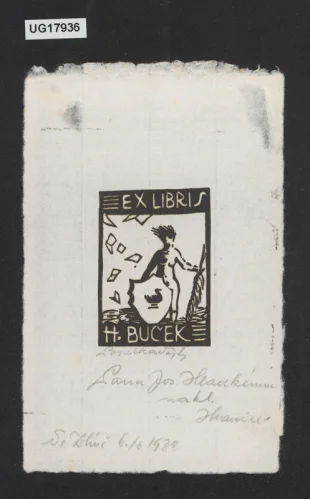 Ex libris H. Buček