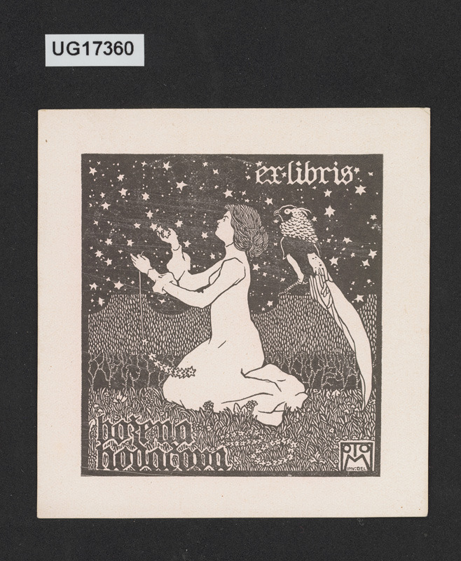 ex libris božena hodáčová