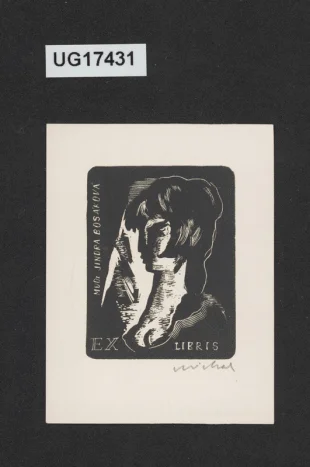 Ex libris MUDr Jindra Bosáková