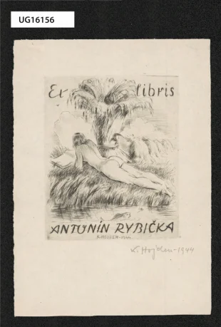 Ex libris Antonín Rybička
