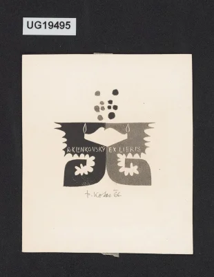 R. Klinkovský - Ex libris