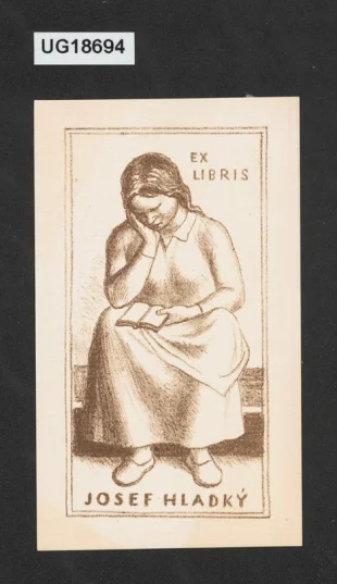 Ex libris Josef Hladký