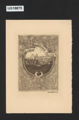 Exlibris Václava Rudla
