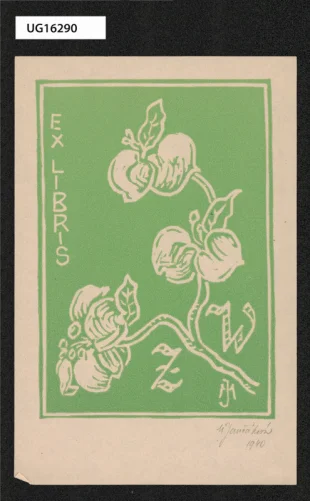 Ex libris ZW