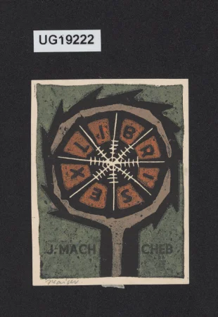 Exlibris J. Mach Cheb